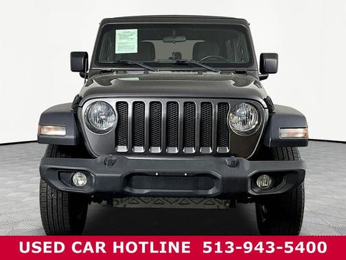 Granite Crystal Metallic Clearcoat 2018 Jeep Wrangler Unlimited Sport