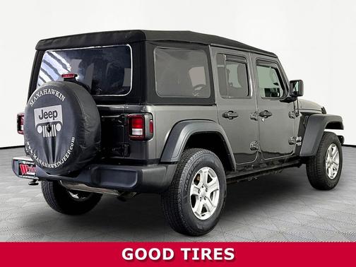 Granite Crystal Metallic Clearcoat 2018 Jeep Wrangler Unlimited Sport