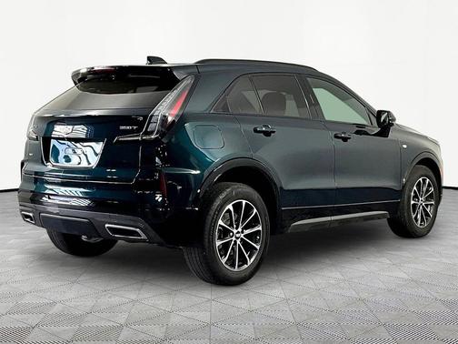 Emerald Lake Metallic 2024 Cadillac XT4 Sport