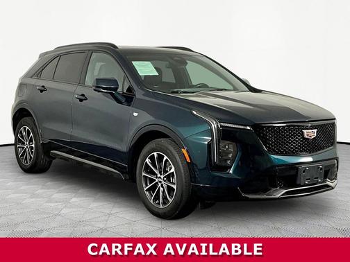 Emerald Lake Metallic 2024 Cadillac XT4 Sport