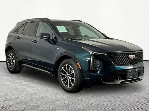 Emerald Lake Metallic 2024 Cadillac XT4 Sport