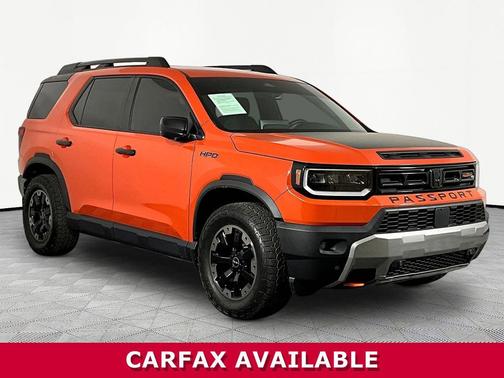 Sunset Orange 2026 Honda Passport AWD TrailSport Elite