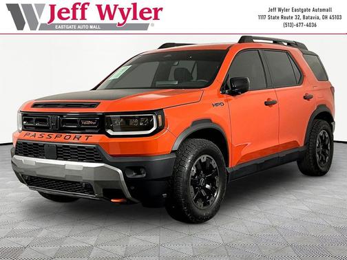 Sunset Orange 2026 Honda Passport AWD TrailSport Elite