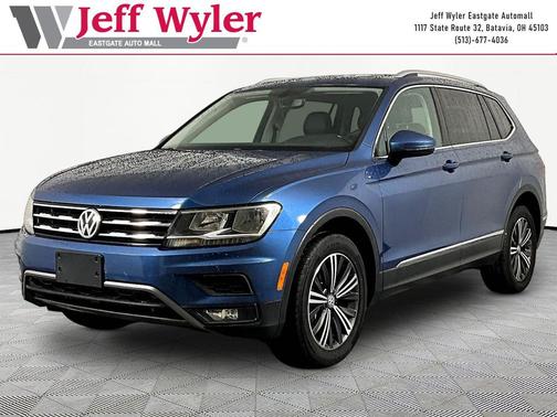 Blue Metallic 2018 Volkswagen Tiguan 2.0T SEL