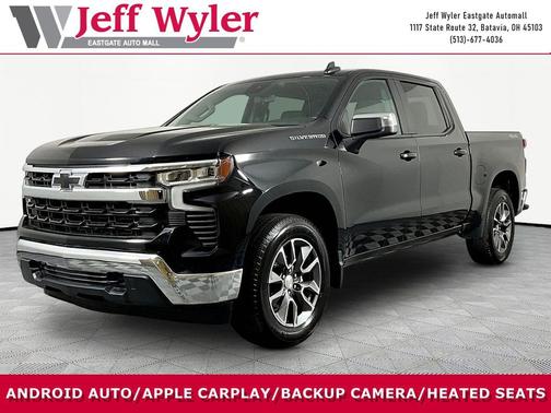Black 2023 Chevrolet Silverado 1500 LT