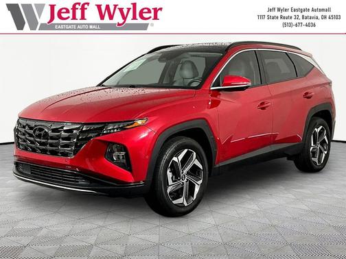Calypso Red 2022 Hyundai TUCSON Limited