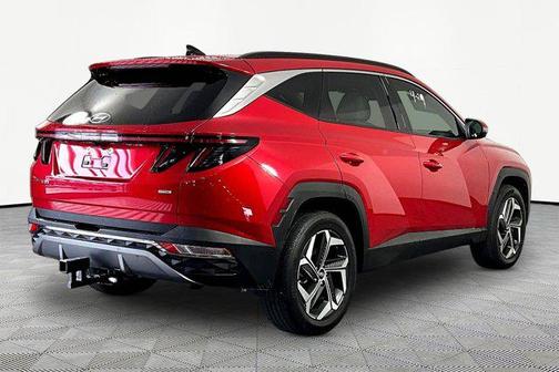 Calypso Red 2022 Hyundai TUCSON Limited