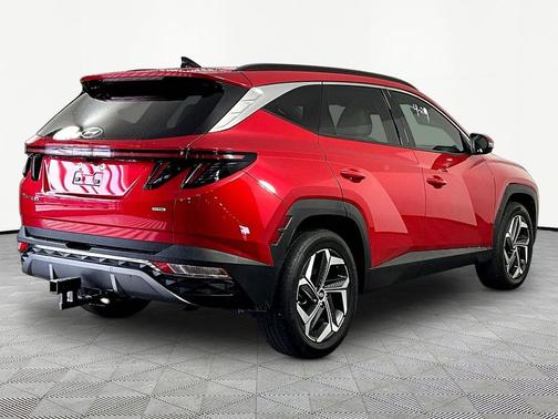 Calypso Red 2022 Hyundai TUCSON Limited