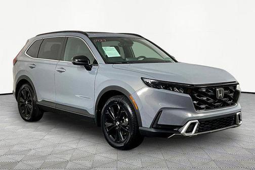 Urban Gray Pearl 2024 Honda CR-V Hybrid Sport Touring AWD