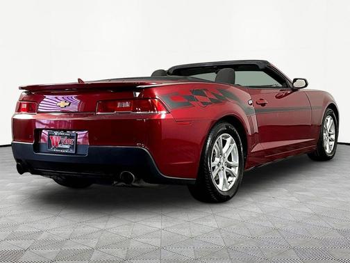 Crystal Red Tintcoat 2015 Chevrolet Camaro 1LT