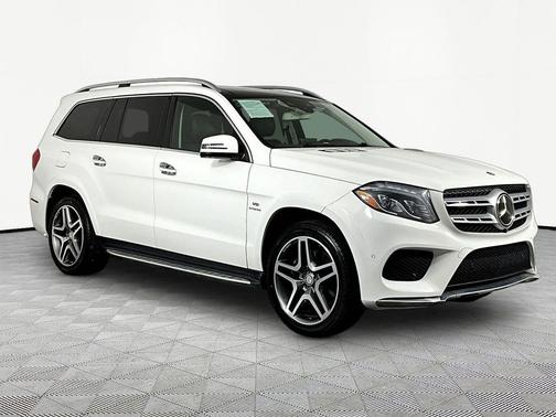 Polar White 2017 Mercedes-Benz GLS 550 Base 4MATIC