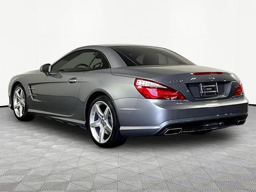 Palladium Silver 2013 Mercedes-Benz SL-Class SL 550