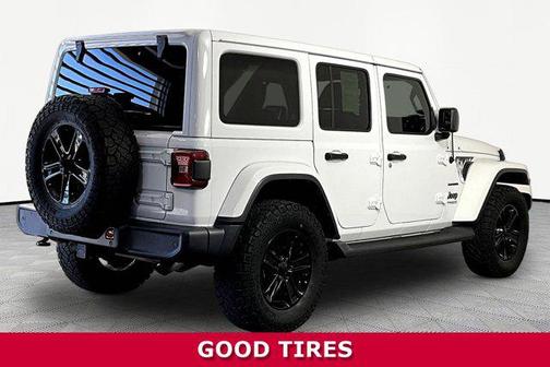 Bright White 2020 Jeep Wrangler Unlimited Sahara
