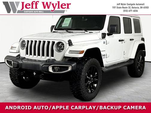 Bright White Clearcoat 2021 Jeep Wrangler Unlimited 4xe Sahara
