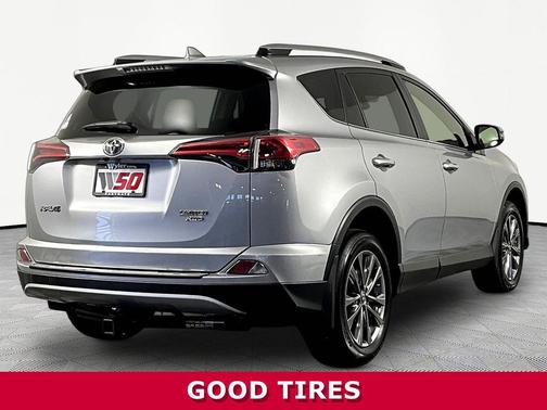 Silver Sky Metallic 2018 Toyota RAV4 Limited