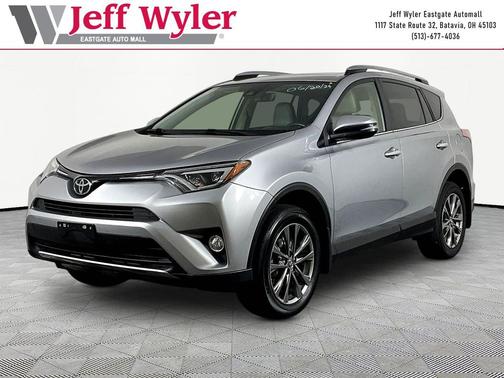 Silver Sky Metallic 2018 Toyota RAV4 Limited