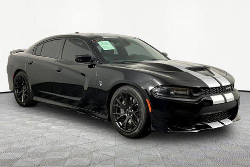Pitch Black Clearcoat 2019 Dodge Charger SRT Hellcat
