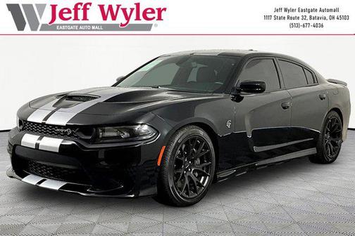 Pitch Black Clearcoat 2019 Dodge Charger SRT Hellcat