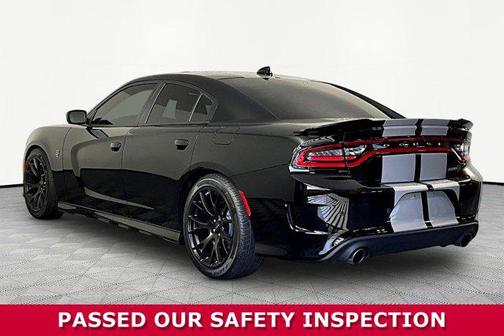 Pitch Black Clearcoat 2019 Dodge Charger SRT Hellcat