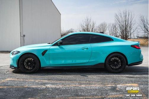 Green 2022 BMW M4 Competition xDrive