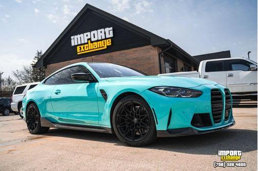 Green 2022 BMW M4 Competition xDrive