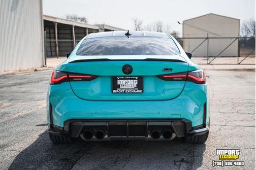 Green 2022 BMW M4 Competition xDrive