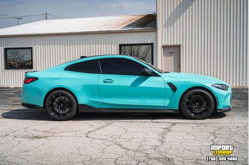 Green 2022 BMW M4 Competition xDrive