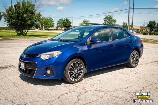 Blue 2015 Toyota Corolla S Plus