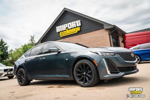 Gray 2021 Cadillac CT5 Luxury AWD