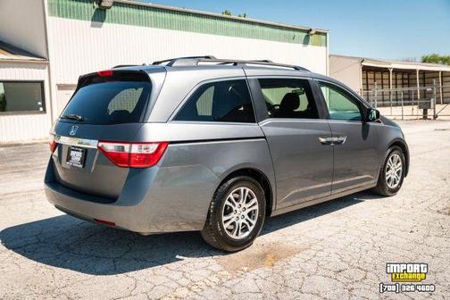 Gray 2013 Honda Odyssey EX-L