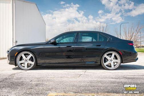 Black 2023 BMW 760 760i xDrive