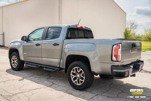 Silver 2022 GMC Canyon AT4