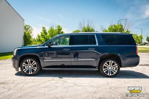 Blue 2017 GMC Yukon XL Denali