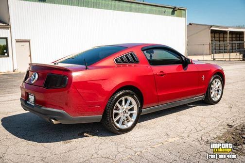 Red 2010 Ford Mustang