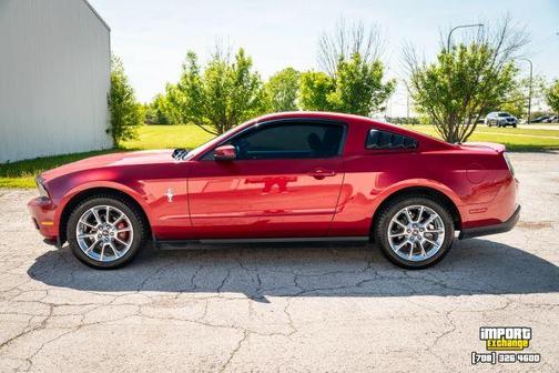 Red 2010 Ford Mustang