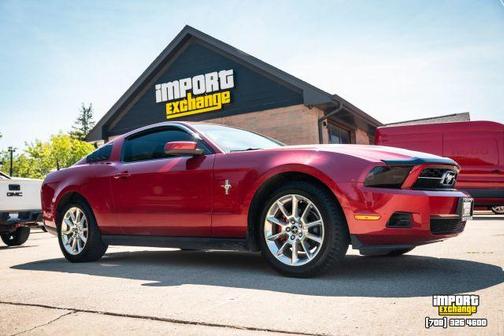 Red 2010 Ford Mustang