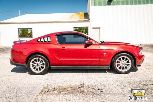 Red 2010 Ford Mustang