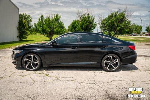 Black 2018 Honda Accord Sport 2.0T
