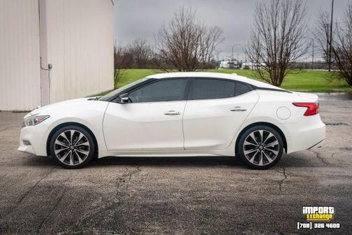 Pearl White 2016 Nissan Maxima 3.5 SR
