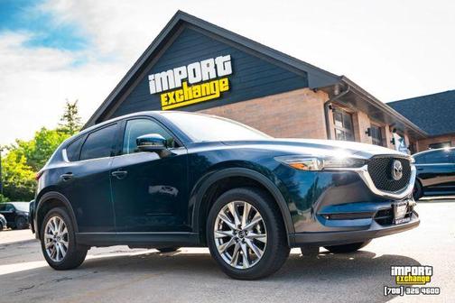 Deep Crystal Blue Mica 2020 Mazda CX-5 Grand Touring