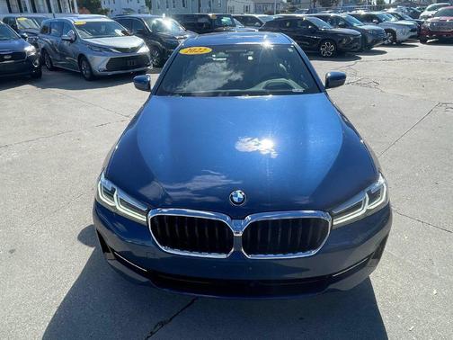 Phytonic Blue Metallic 2022 BMW 530 i xDrive