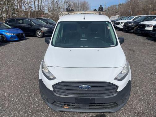 Frozen White 2020 Ford Transit Connect XL Cargo Van