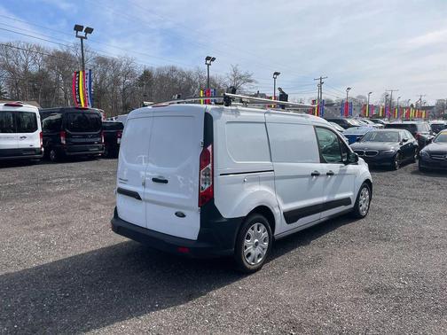 Frozen White 2020 Ford Transit Connect XL Cargo Van