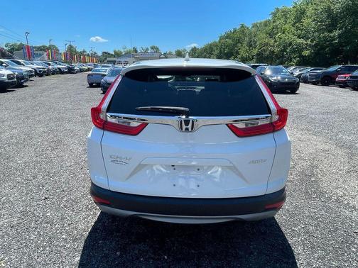 Platinum White Pearl 2019 Honda CR-V EX