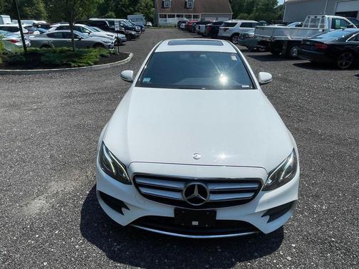 Polar White 2017 Mercedes-Benz E-Class 4MATIC