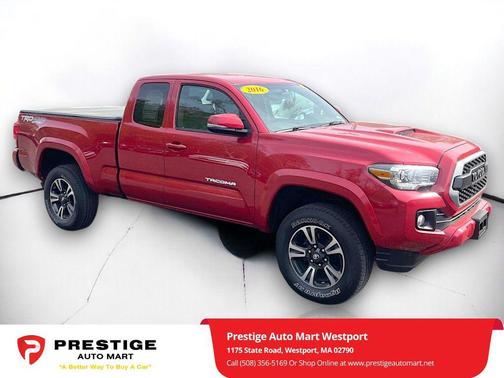 Barcelona Red Metallic 2016 Toyota Tacoma TRD Sport
