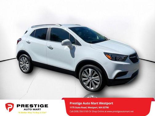 Summit White 2017 Buick Encore Preferred