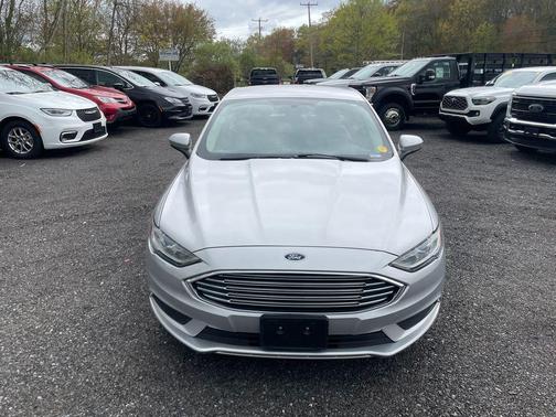 Ingot Silver Metallic 2018 Ford Fusion Hybrid S