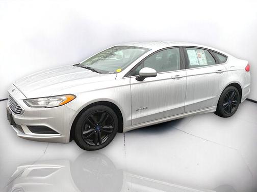 Ingot Silver Metallic 2018 Ford Fusion Hybrid S