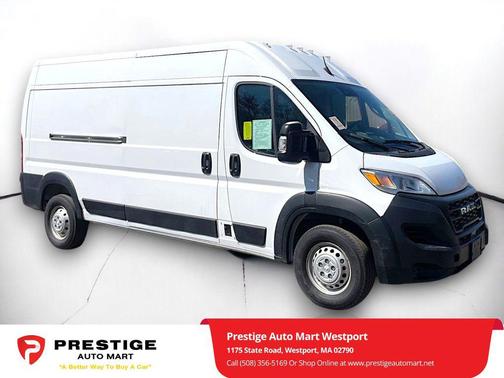 Bright White Clearcoat 2023 RAM ProMaster 2500 High Roof